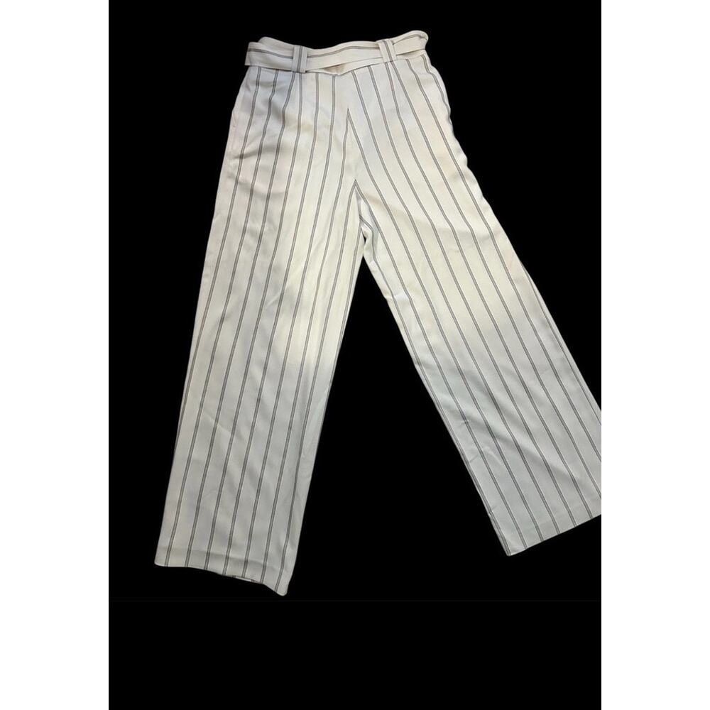 H & M Wide Leg dress pants with belt-Size 14 - Picture 2 of 8